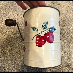 Vintage Bromwell’s Flour Sifter